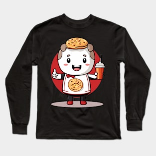 Donut kawaii  junk food T-Shirt cute  funny Long Sleeve T-Shirt